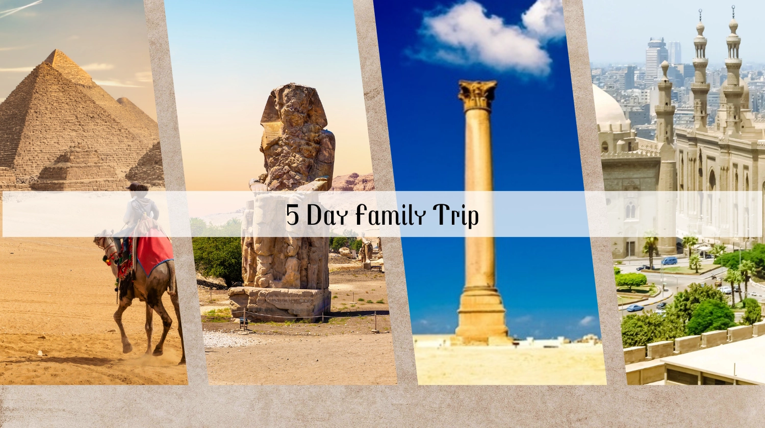 5 Days Family Journey Across Lower Egypt Treasures