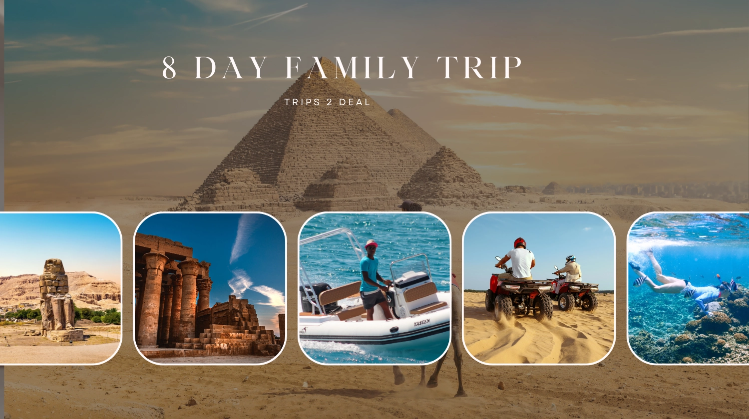 8 Days Tour of Cairo, Abu Simbel, Luxor, & Hurghada