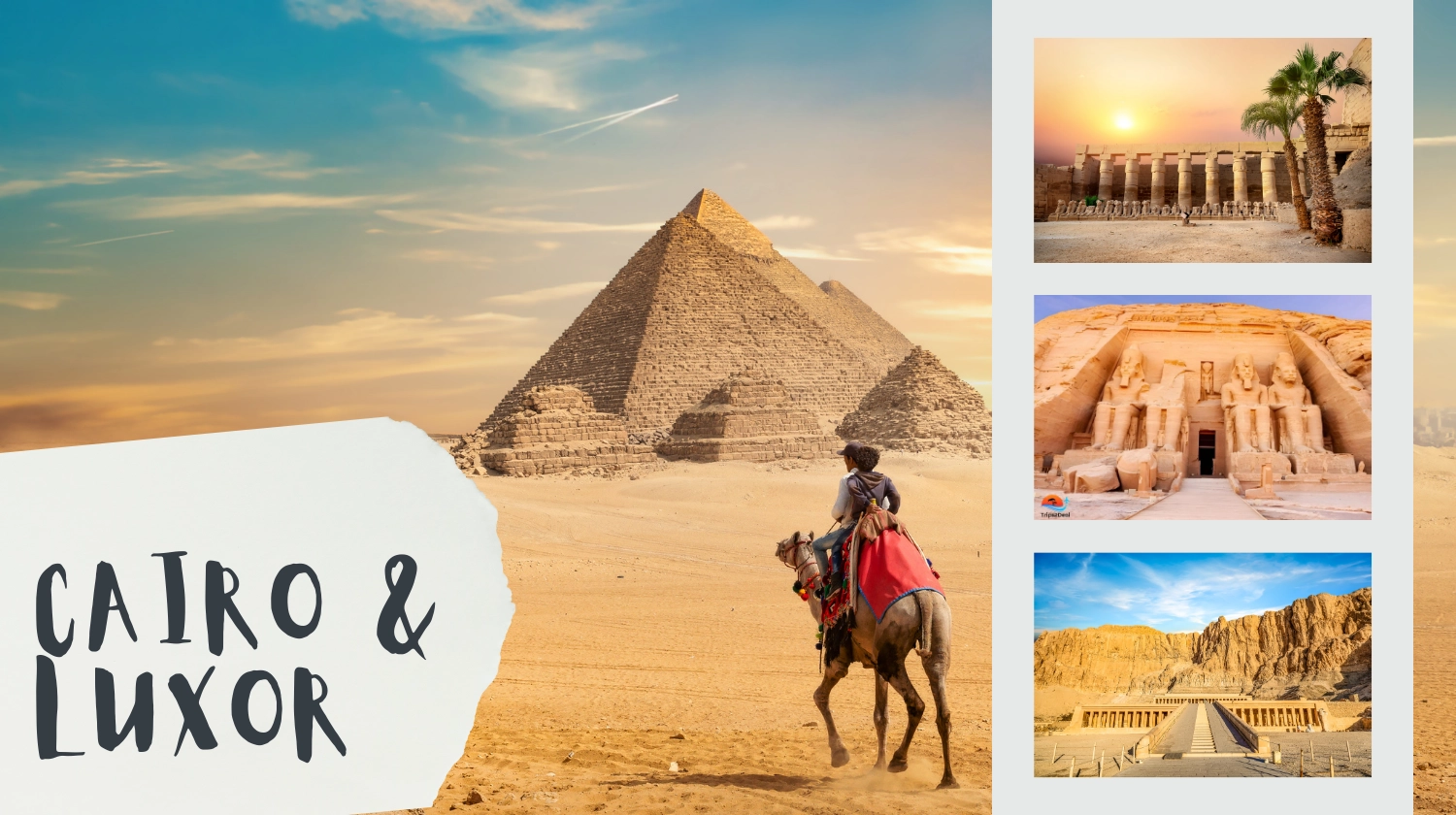 Excursión de 4 días por los lugares más destacados de El Cairo y la historia de Luxor