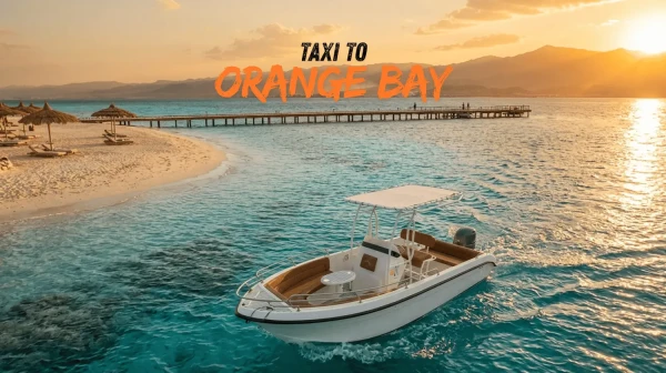 Taxi pour l'île d'Orange Bay