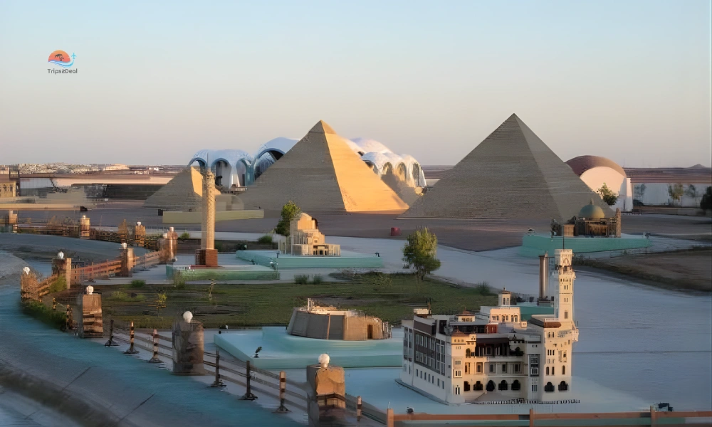 Mini Egypt Park Pyramids of Giza