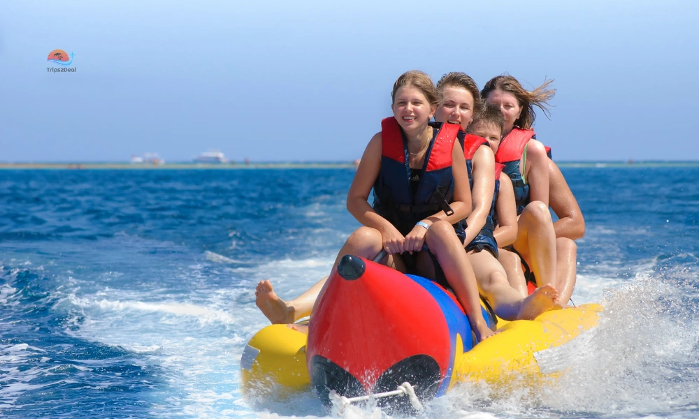 Banana Boat Ride in the Red Sea