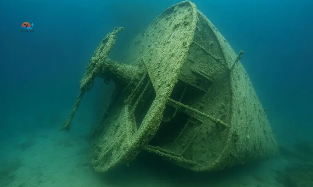 SS Thistlegorm famous wreck dive site Guns and Bows