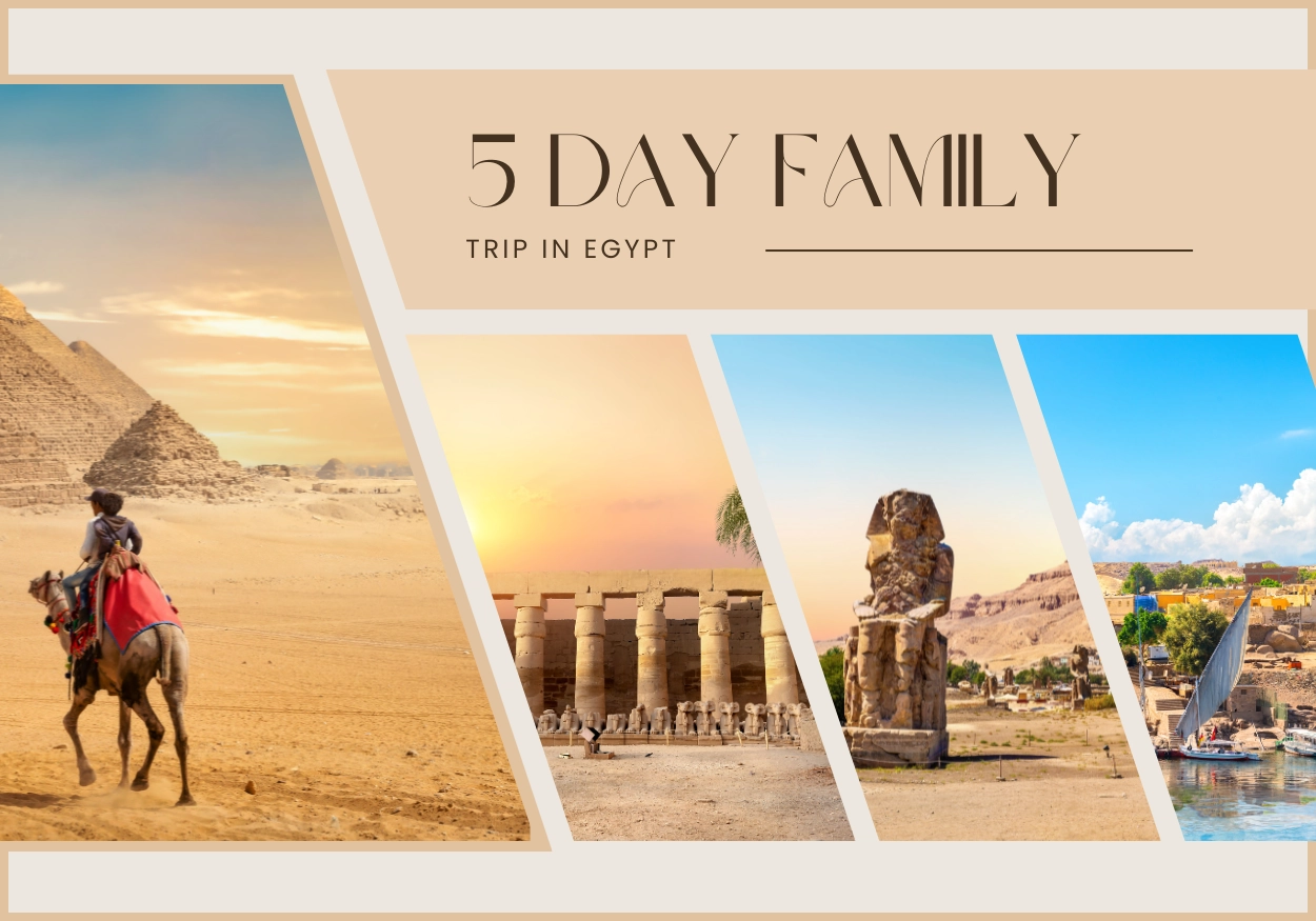 5-дневное семейное путешествие по Нилу в Египте