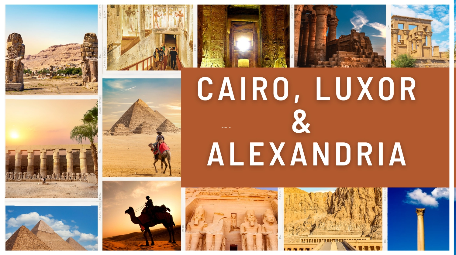 7 Day Cairo, Luxor, and Alexandria Tour