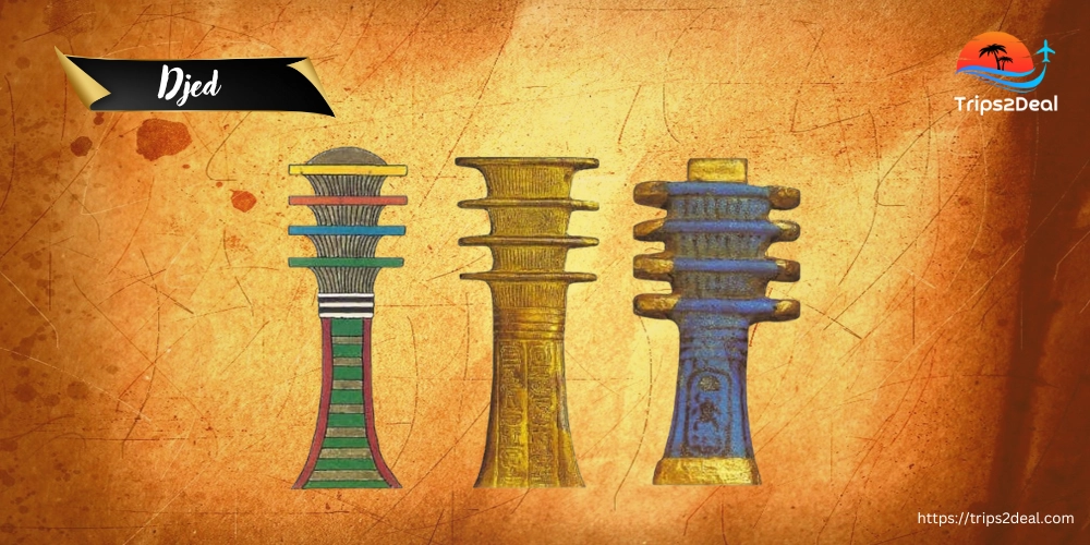 djed egyptian symbol