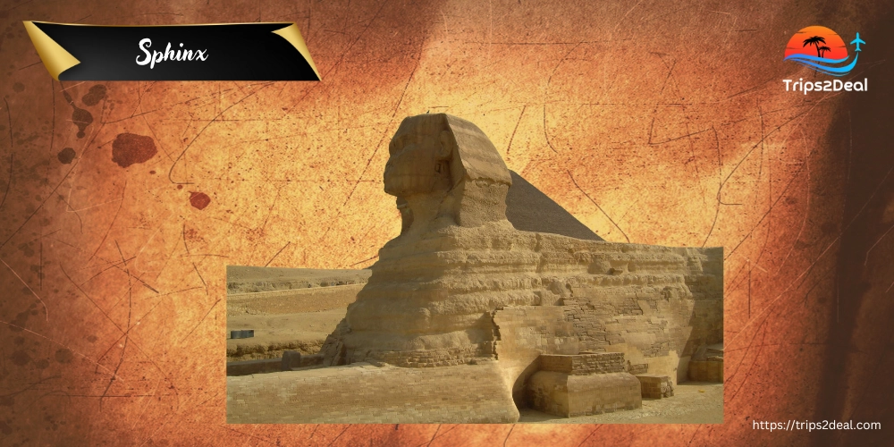 Sphinx symbol in egypt