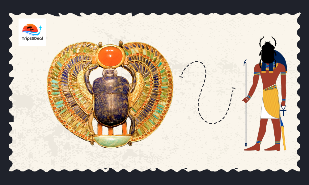 khepri god and its connection to scarab