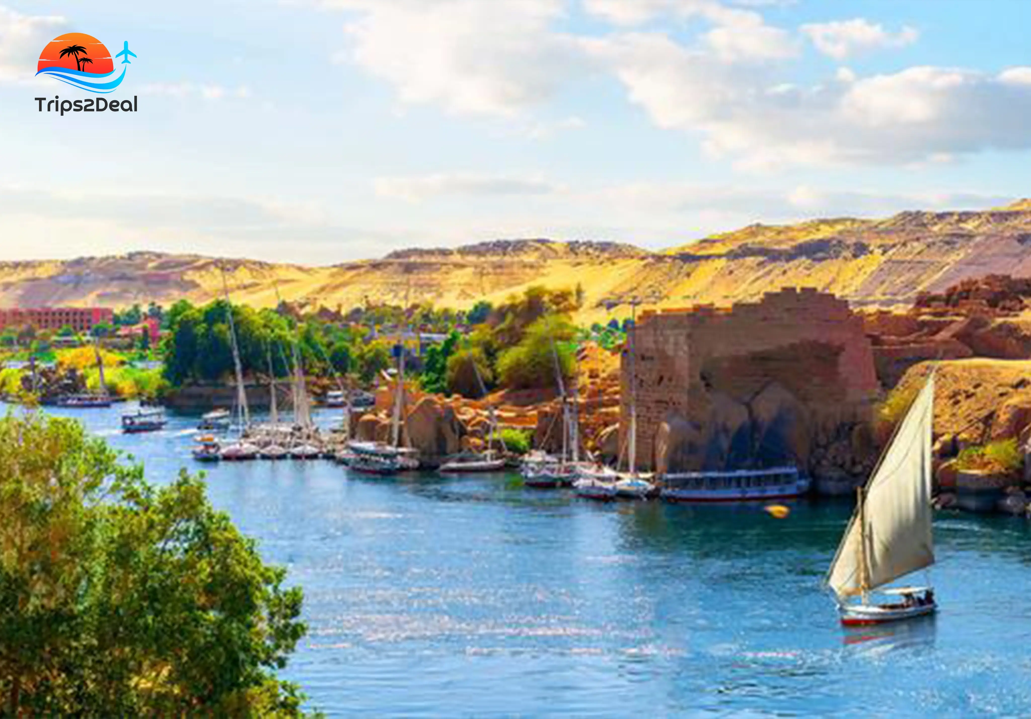 Felucca ride on nile aswan