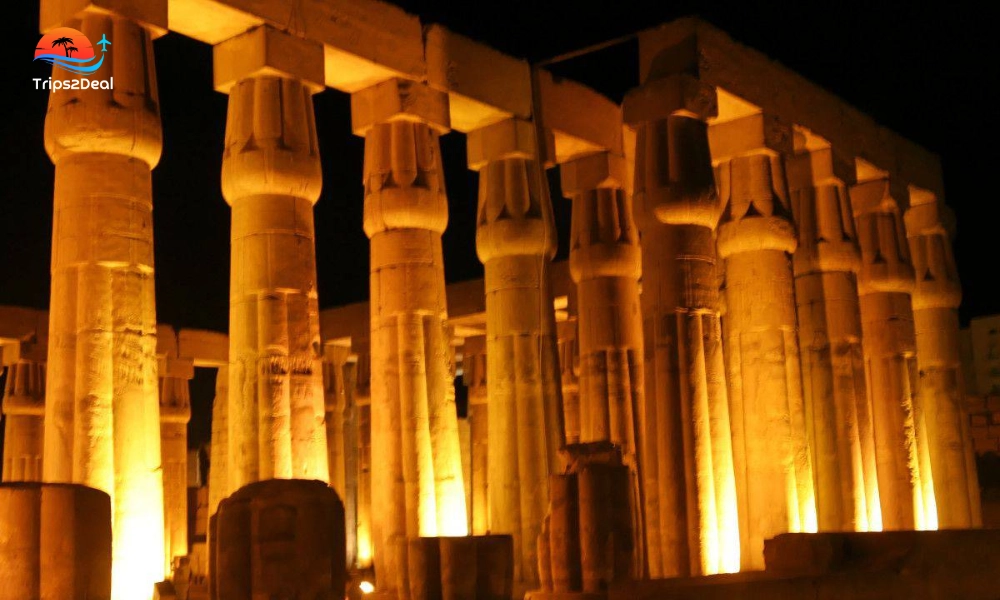 Luxor Temple in Night