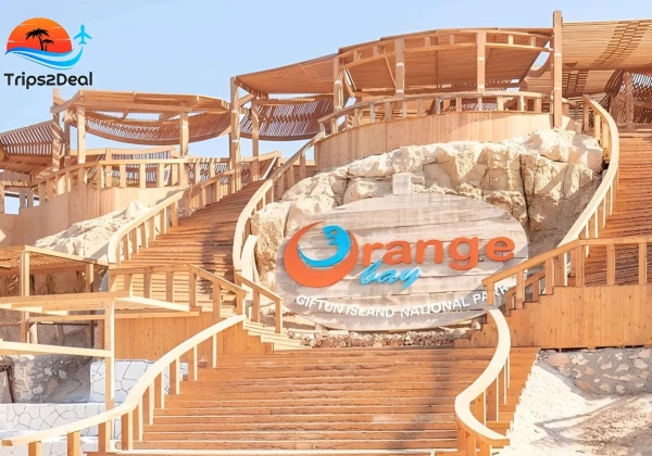 Хургада : Оранжевая бухта Снорклинг с обедом