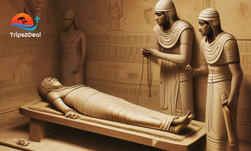 mummification room