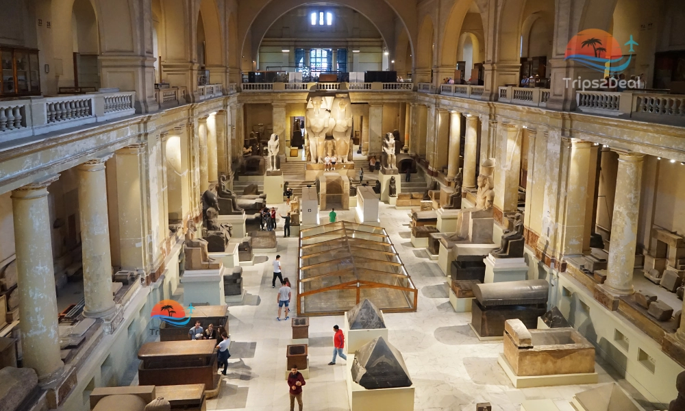 Ground Floor of egyptian museum