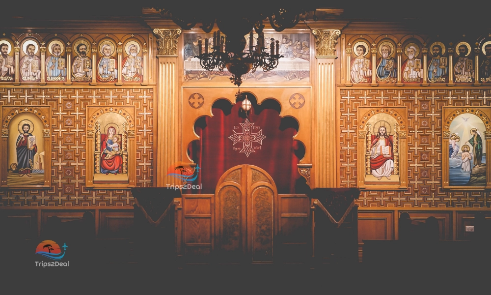 saint mark coptic orthodox church inside