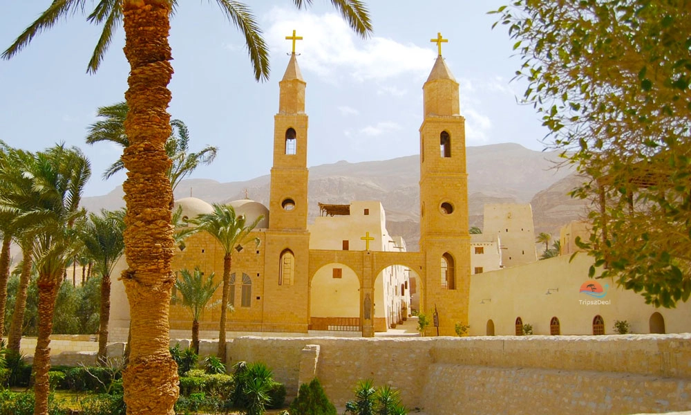 St. Anthony Monastery archeticture