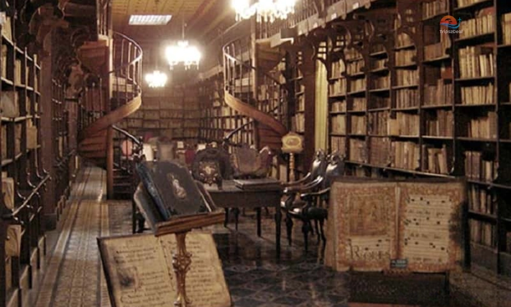 St Catherine Monastery library