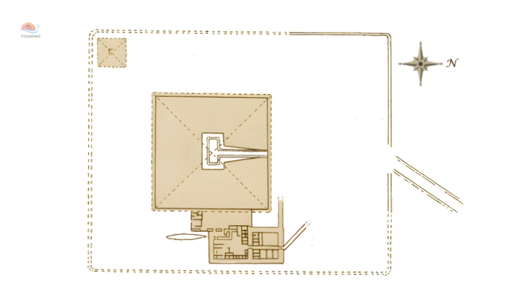 Djedefre pyramid Design and engineering