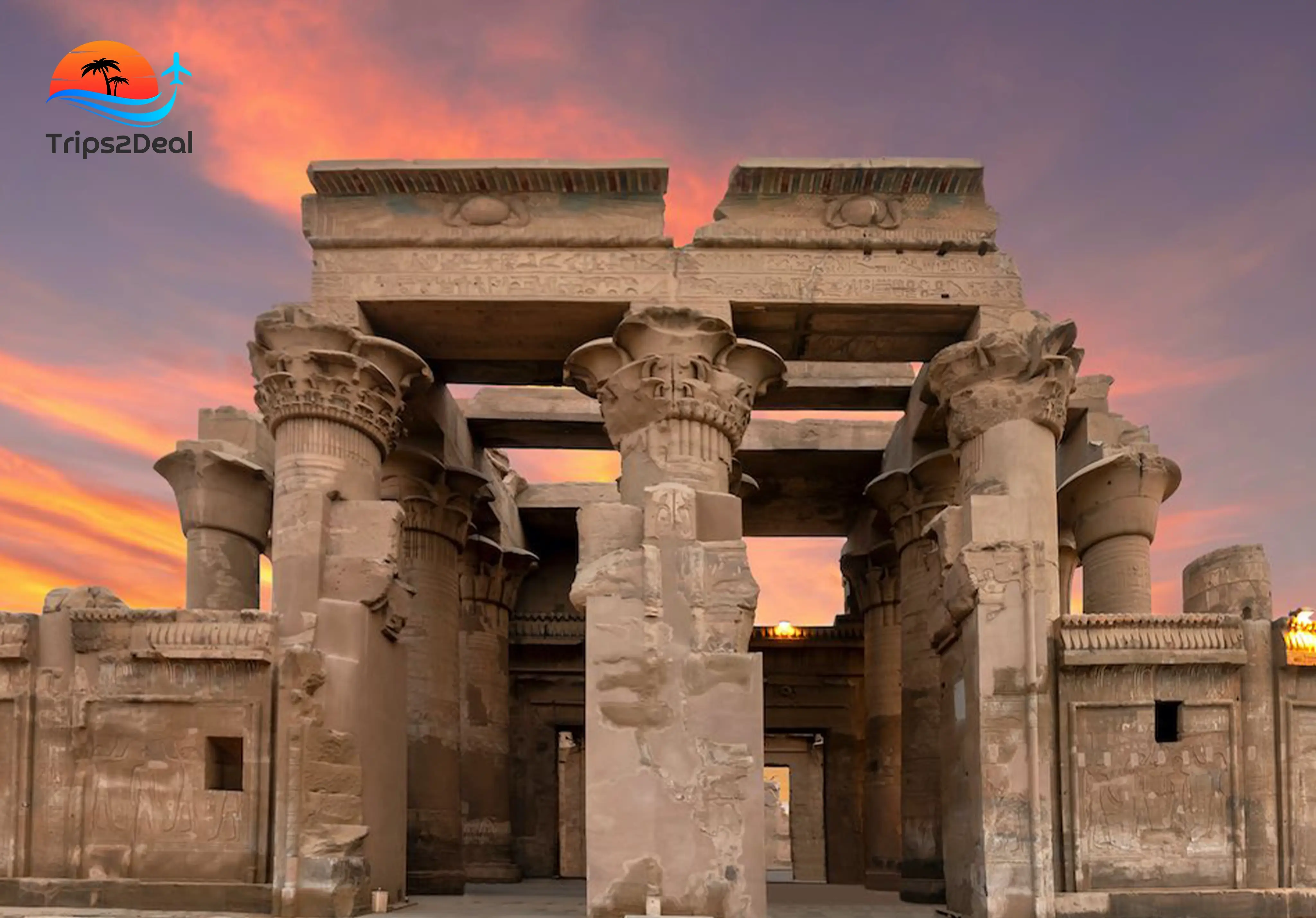 Excursion d'une journée aux temples d'Edfou et de Kom Ombo depuis Assouan