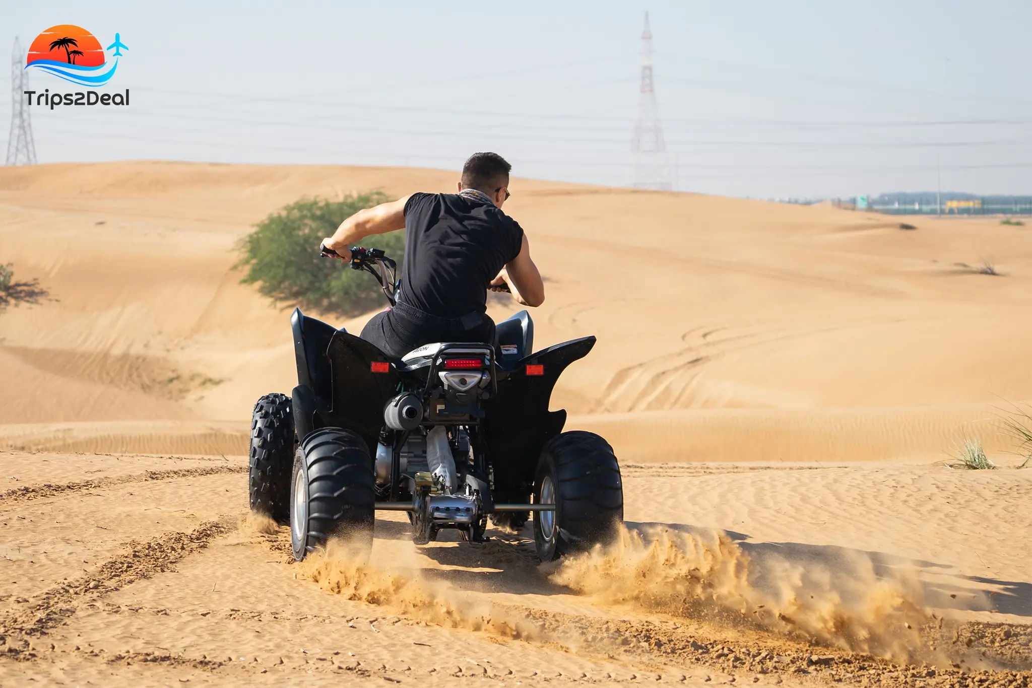 Morning quad biking in the desert in Marsa Alam